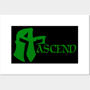 ASCEND Green Posters and Art